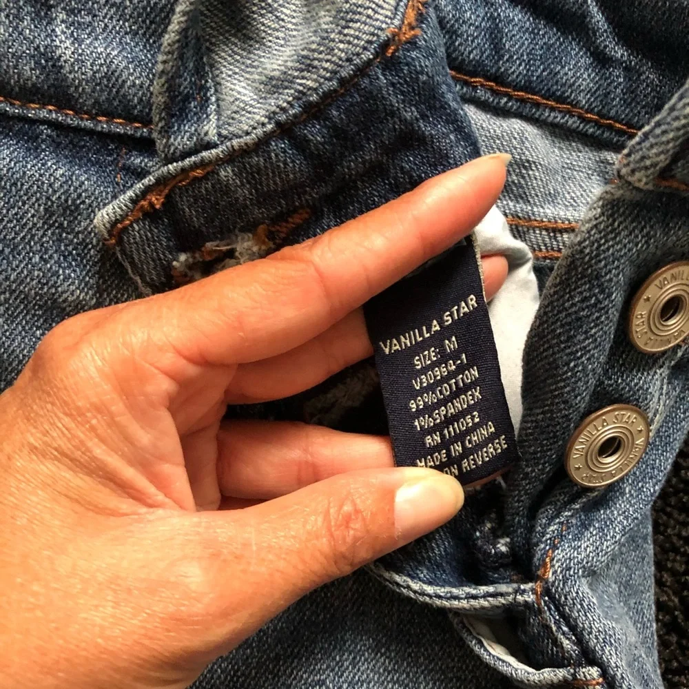 NWOT Medium Wash Overalls